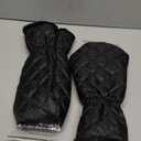 SCRUBIT Ice Scraper with Glove [2 Pack] - Car Windshield Scraper for Ice and Snow w/Fleece Mitt - Quickly Scrape and Remove Snow While Staying Warm - Waterproof - Car Scraper Snow Brush (Black)