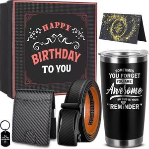 Birthday Gifts for Men: Modern, Fine, Manual Stainless Steel Gift Basket (20 oz, 1 Count)