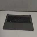 Replacement for HP 240 245 246 G7 14-cm Laptop Upper Case Palmrest Touchpad with Keyboard Assembly L44060-001 M05460-001 Gray