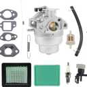ANTO GCV 160 Carburetor for Honda GCV135 GCV160 Pressure Washer HRB216 HRR216 HRS216 HRT216 HRZ216 Lawn Mower with 16950-ZM0-003 Petcock Air Filter Kit