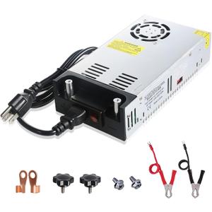 New Version DC 12V 50A 600W Switching Power Supply Adapter 110V AC to 12V DC Converter Power Supply Transformer PSU for 12Volt Motor Pump CCTV Security Camera Car Stereo 3D Printer
