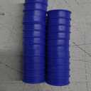 Qtqgoitem Plastic Classroom Blackboard Round Design Sticker 24pcs Blue (Model: 37d b60 576 07f cf9)