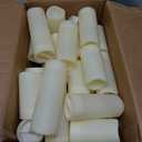 Set of 24 Waterproof Outdoor Flameless Candles, LED Candles with 4 Remote and Timer,(H 4" 5" 6" x D 2.2"),for Halloween Wedding Festiv