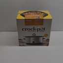 Crock-Pot 7 Quart Oval Manual Slow Cooker, Stainless Steel (SCV700-S-BR), Versatile Cookware for Large Families or Entertaining