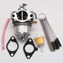 KIPA Carburetor For 15003-2349 FC420V 4 Stroke Engines Mower With Gaskets Carbon Dirt Jet Cleaner Tool Kit Fuel Filter