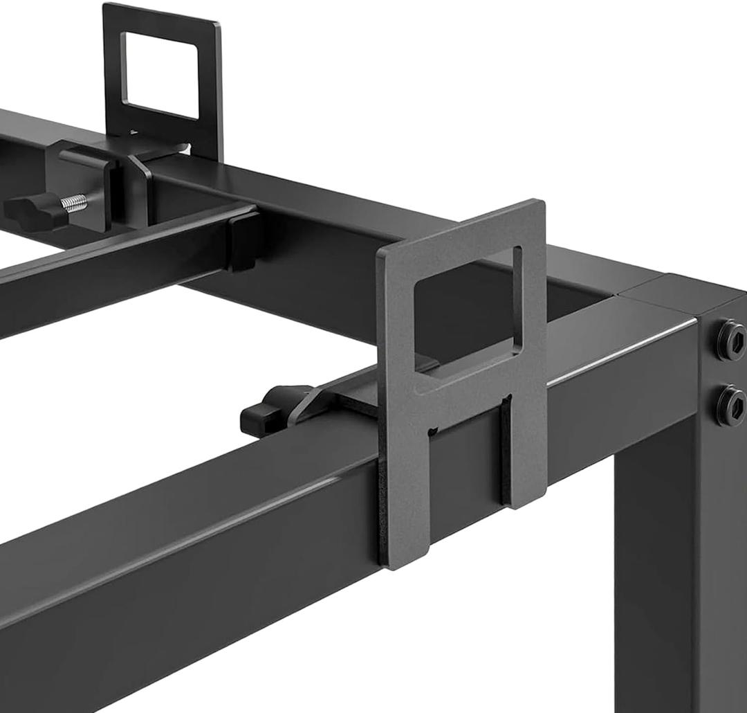 Non Slip Mattress Gaskets, Mattress Holder in Place Gripper for Metal Bed Frame, Keep Mattress from Sliding Gripper, Adjustable, 6 PCS, Black