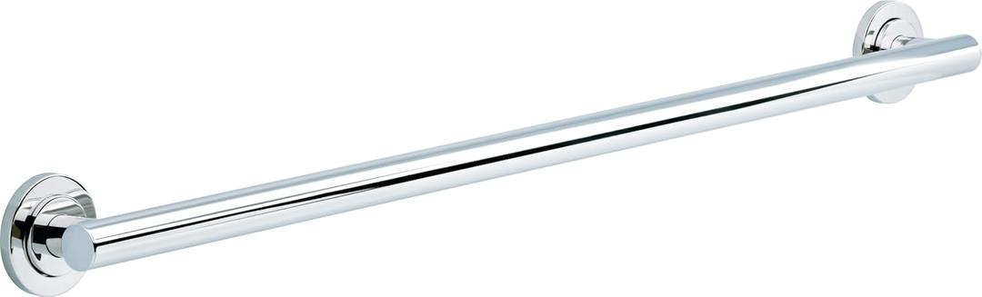 Franklin Brass Voisin (1-Pack) 36' ADA Grab Bar Bright Stainless Steel Bathtub Handle Safety Grip 1-1/4' Diameter Wall Mount Shower Handicap VOI5936-BS