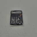 CATIGA 12 Digits Desktop Calculator with Large LCD Display and Sensitive Button, Dual Solar Power and Battery, Standard Function for Office, Home, School, CD-2786 (Black)