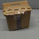 MIULEE Cream Blackout Curtains for Bedroom Living Room 84 Inches Long 2 Panels, Thermal Insulated Room Darkening Drapes Solid Grommet Noise Reduction Light Blocking Window Treatments 40x84 Inch