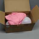 2 Pack Halloween Ghosts Outdoor Pink Spooky Ghost Decorations Outside 36'' & 18'' Tall White Light Timer Function Standing Scary Light Up Ghost Kit for Porch, Courtyard, Party, Haunted Houses (Pink)