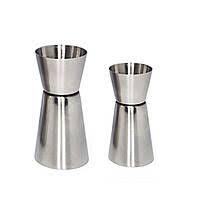 BKLYN Double Sided Jigger Matte Gold, 3 Pcs