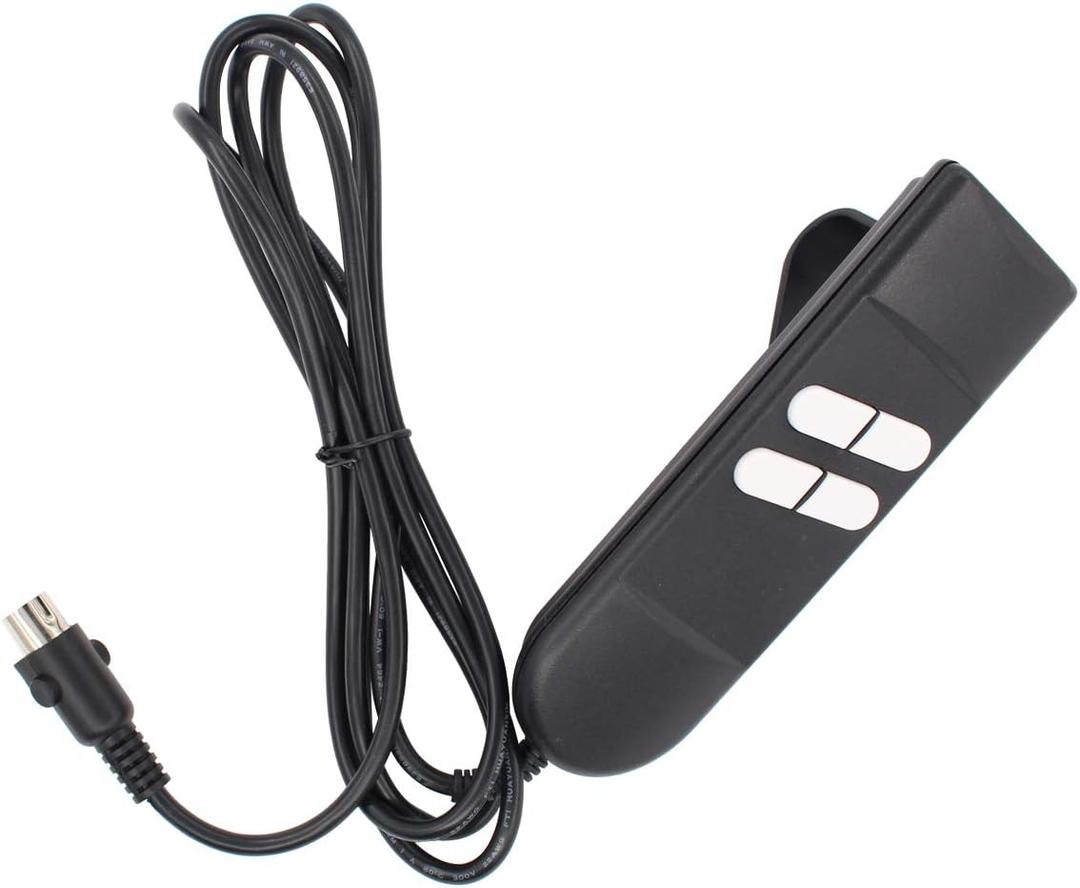 ApplianPar Electric Sofa Up Down 4 Button 5Pin Roll line 180 Degree Remote Hand Control Handset Switch for Okin Pride Berkline Lift Chair and Power Recliner
