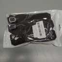 2PCS Car Hooks for Headrest, Faux Leather Purse Hook for Car Seat Back Organizers and Storage, Double Metal Purse Holder Bag Hanger, Universal Car Interior Accessories for Women Man (Dark Brown)