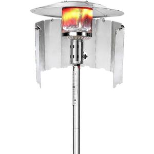 Patio Heater Reflector Shield Propane Patio Heaters Heat Deflector Replacement Parts for Outdoor Gas Heater, Adjustable Heat Focusing Reflector, Enegy Saving,Heat Focusing