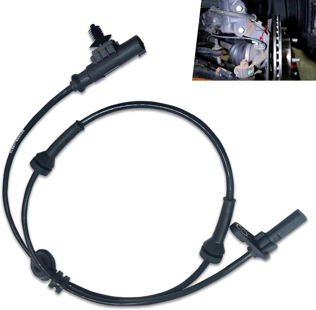 Pack-1 Automobile Wheel Speed Sensor, Anti-Lock Brake System Rear Left ABS Sensor, Directly Installed Standard Accessories Replacement 3630050U2010, Compatible with Heyue Models (Black)