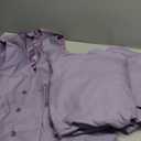 Men's Lilac Suits Formal Business Tuxedo 3 Piece Mens One Button Suit Jacket Double Breasted Vest Pants Suit Large