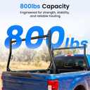 Ladder Rack for Truck Non-Drilling, 800 lbs Capacity