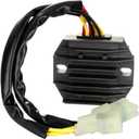 OCPTY Voltage Rectifier Regulator Fits 2003-2007 for Polaris Predator 500 2000-2001 for Suzuki LT-A500F QuadMaster 2000-2002 for Suzuki LT-F500F QuadRunner 4x4 Z030-0113N Rectifier