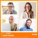 IBOANN Blue Light Glasses for Woman/Men, Fashion Blue Light Glasses Men, Fake Glasses Help Reduce Screen Fatigue (C1 Orange & Blue & Black & Transparent Grey)