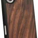 for iPhone 16 Magnetic Wood Case. Unique & Classy Shockproof Protective Cover. Compatible with MagSafe Magnetic Charging. (Walnut Wood, iPhone 16(6.1"))