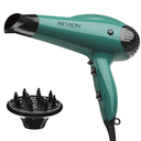 Revlon Volume Booster Hair Dryer | 1875W for Voluminous Lift and Body, (Green)