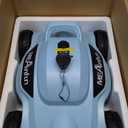 All New Pool Vacuum for Above Ground Pool, MAX Last 110 Mins & Clean 1076 Sq. Ft Robotic Pool Cleaner for Inground Pool Robot - 5800mah Automatic Parking Pools Cleaning Tools Blue