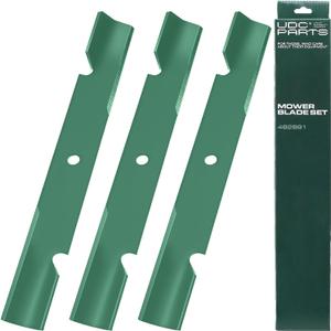 UDC Parts 482881 Scag 61 Inch Mower Blades Replacement, 3 Pack, High Lift