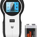 Stud Finder Wall Scanner 5 in 1 Upgraded Electronic Wall Scanner with Battery for Wood Metal and AC Wire Detection,HD LCD Display and Audio Alarm, Blue