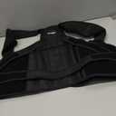 Fit Geno Back Brace Posture Corrector for Women and Men, Shoulder Straightener, Adjustable Full Back Support, Upper and Lower Back Pain Relief - Scoliosis, Hunchback, Hump, Thoracic, Spine Corrector (Medium/Large, Black)