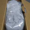 EMME Muslin Cotton Duvet Cover Set Blue Twin Size Linen Like Soft Breathable Lightweight Summer Comforter Cover Set with Zipper Closure (Blue, Twin, 68"x90")