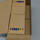 50 Packs Crayons Bulk Christmas 8 Color Crayon Individual Packs Mini Wrapped Wax for Birthday Party Supplies Teachers Classroom