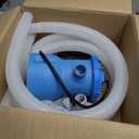 300 GPH Pool Filter Pump for Small Above Ground Pools, ETL Certified Pool Cartridge Filter Pump System with GFCI, Safety & Reliable Water Circulation Pumps - Rapidly Capture Debris in Water