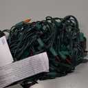 PREXTEX Christmas String Lights with Green Wire - 100 Count, 20 Ft Multicolored Christmas Tree Lights for Xmas Decorations Indoor and Outdoor - Incandescent String Light for Patios, Fences, Holidays