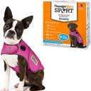 ThunderShirt for Dogs, X Small, Fuchsia Sport - Dog Anxiety Relief Calming Vest