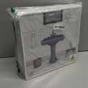 Framed Bathroom Wall Art Decor, Set of 4 Modern Blue Canvas Prints Painting Artwork for Walls, 4 Piece Restroom Accessories Bath Tub Toilet Pictures for Bathroom Wall Decor 12x12 inch