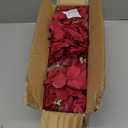 NUPTIO Flower Balls for Centerpieces Wedding: 2 Pcs 11.8 inch Diameter Artificial Flower Ball Arrangement Bouquet Centerpiece for Tables - Burgundy Fake Rose Flowers for Wedding Decor