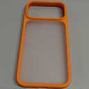 TORRAS Shockproof for iPhone 17 Pro Max Case with Camera Control Button, [12FT Military Grade Drop Protection] Enhanced Grip & Soft Touch Translucent 17 Pro Max Case with DIY Buttons, Neon Orange