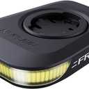 RAVEMEN FR160 Compatible with Garmin Bike Computer, Bike Light for Being Seen, Compact Flashing Light for Bike Safety with 6 Modes, Side Visibility (Patent Protected)