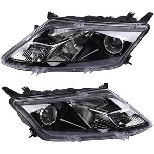 Left & Right Side Headlights Compatible with Ford Fusion 2010 2011 2012 W/High & Low beam bulbs,W/O Turn Light Bulb FO2502273,FO2503273 (Black) Left & Right Side Headlights Compatible with Ford Fusion 2010 2011 2012 W/High & Low beam bulbs,W/O Turn Light Bulb FO2502273,FO2503273 (Black)