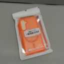 SUPFINE Magnetic for Samsung Galaxy S24 Case / S25 Case(Compatible with MagSafe) (Military Grade Drop Protection) Slim Translucent Shockproof Phone Case,Orange