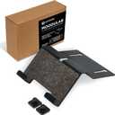 Moodular Add-ons Tablet/Smart Accessory Stand [Accessory Only - Requires Moodular Wooden Monitor Stand Slide Rails for Use] Black MSA-TS