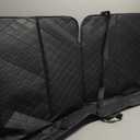 Car Mattress rollaway Bed Car Back seat Sleeping Appliance Leather Non-Inflatable Rear Sleeping mat Camping Travel Bed(A,Medium)