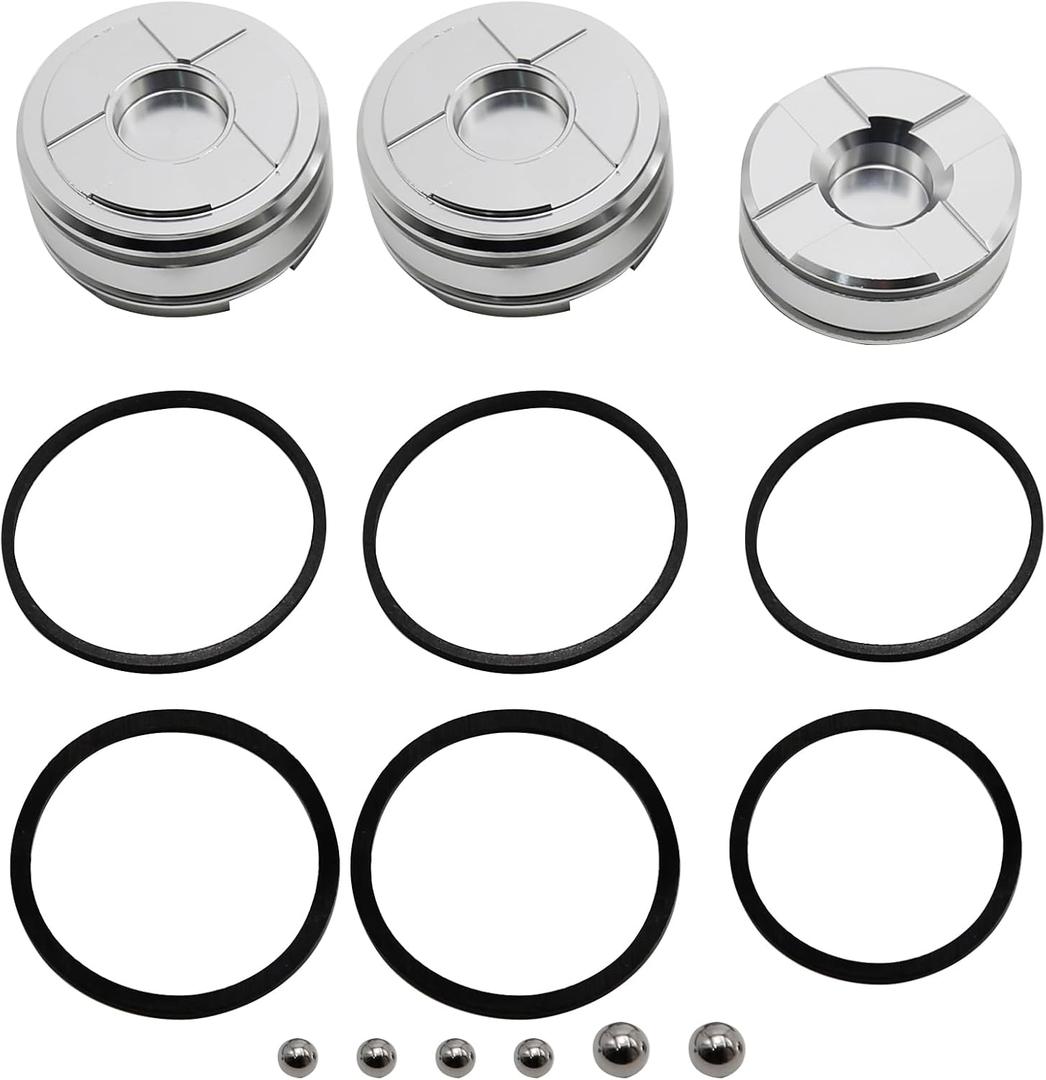 EATAKWARD Accumulator Piston Kit For 4L60E 4L65E 4L70E Transmission Pinless 1-2 3-4