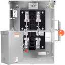 200 Amp Manual Transfer Switch, 120/240V 48000W Transfer Switches for Outdoor and Indoor Use, Heavy Duty Construction, Enlarged NEMA 3R Enclosure, Reliable and Stable, Multiple Safety Protections