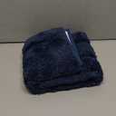 GRANNY SAYS Navy Bathroom Rugs, Bath Mats for Bathroom Non-Slip, Super Soft and Water Absorbent, Microfiber Bath Rugs Washable, Bath Rugs for Floor, Tub and Shower, 16" x 24" (Deep Blue)