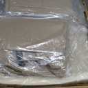 NLQR Driver and Passenger Side Bottom and Top Replacement Seat Covers Tan & Driver Bottom Foam Cushion Compatible with Chevy Silverado Tahoe Suburban Avalanche GMC Sierra Yukon 2007-2014