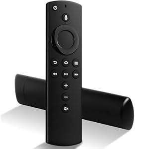 Replacement Voice Remote Fit for FireSeries Smart TV Cube & Stick, TV Stick (2nd Gen)/ 4K/ Lite, TVs Cube (1st & 2nd Gen), Smart TV 3rd Gen, for Hisense, TCL Smart TVs, Not for ROKU-TVs