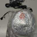 CD Player Portable with Speakers - Rechargeable Personal CD Player for Car and Home, Small Fabric Music Player with Backlit Display, Anti-Skip, AUX/USB Port - Ideal for Audiobooks & Gifts (Black)