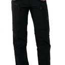 Ellobird Mens Flex Cargo Hiking Pants, Work Outdoor, Water Repellent 4-Way Stretch Lightweight, Men's Tactical Travel (32W x 30L, Black Knight)