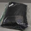 Dalema Storage Shelf Cover,Outdoor Heavy Duty 600D 42''W x 18''D x 72''H Dustproof Waterproof Shelf Covers for Wire Shelving,Storage Rack Cover with Zipper (Black)